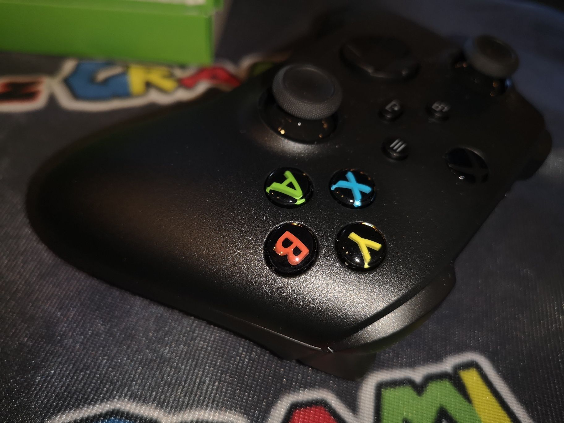 Pad Xbox SERIES X / One CARBON BLACK  (jak nowy) sklep Ursus GWARANCJA