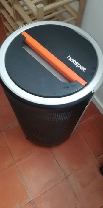 Hotspot/aquecedor gas com garrafa