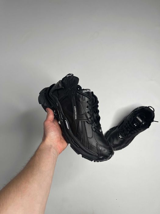 Balenciaga Runner Under Armour кроссовки кеди кеды кросівки чорні  41