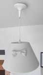 Lampa wisząca szara Caramella 2 szt