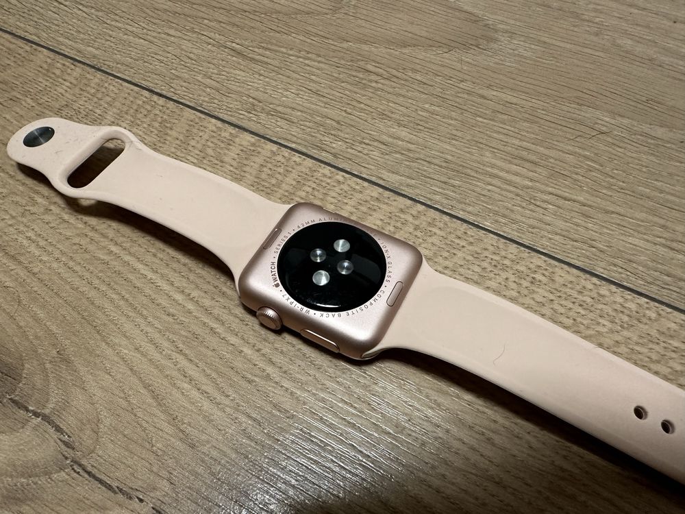 Idealny Apple Watch serii 1 42 mm ROSE GOLD w PERFEKCYJNYM stanie!
