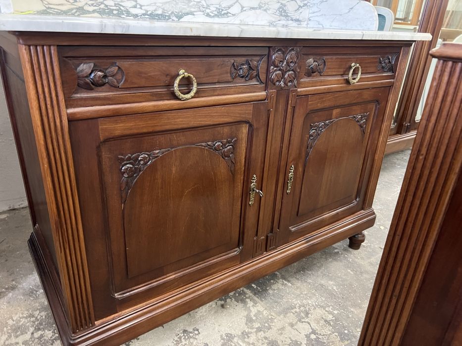 Toaletka secesyjna z marmurowym blatem/Raty