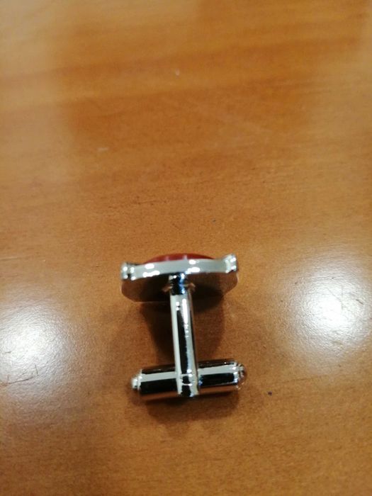 botoes de punho e alfinete de gravata vintage , momoya