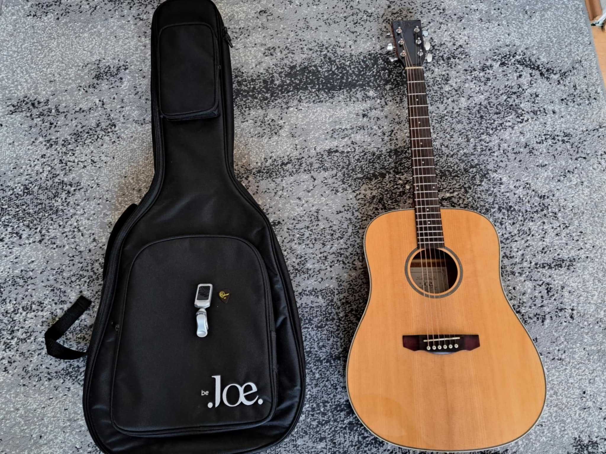 Gitara akustyczna Be Joe Bariga-410S + pokrowiec, stroik, kostka