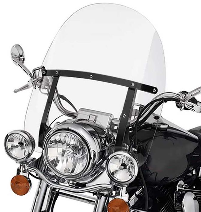 NOWA SZYBA 60x54cm Jasna OWIEWKA Virago Intruder BMW Mocowania KOMPLET