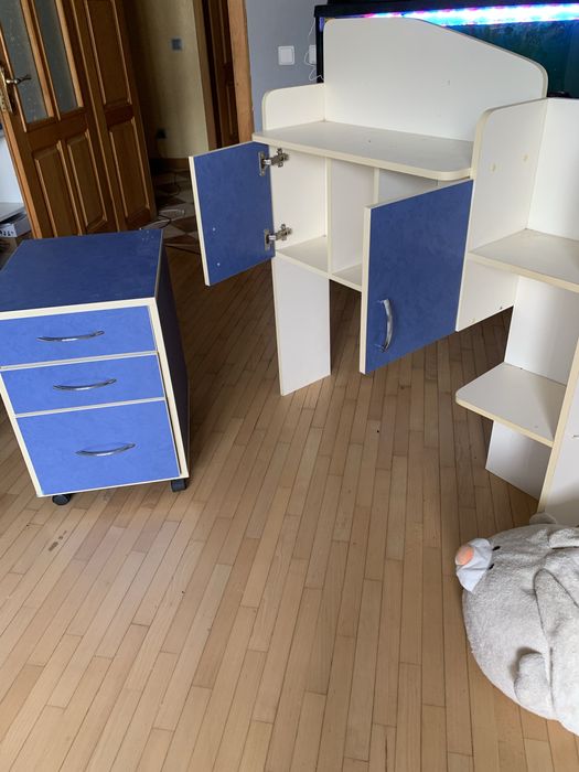 Шкаф, тумбочка, стелаж