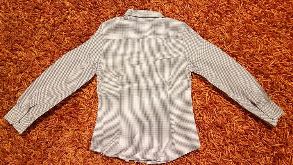 PORTES GRÁTIS - Camisa Quadrados Lilás da Sacoor Brothers (6Anos)