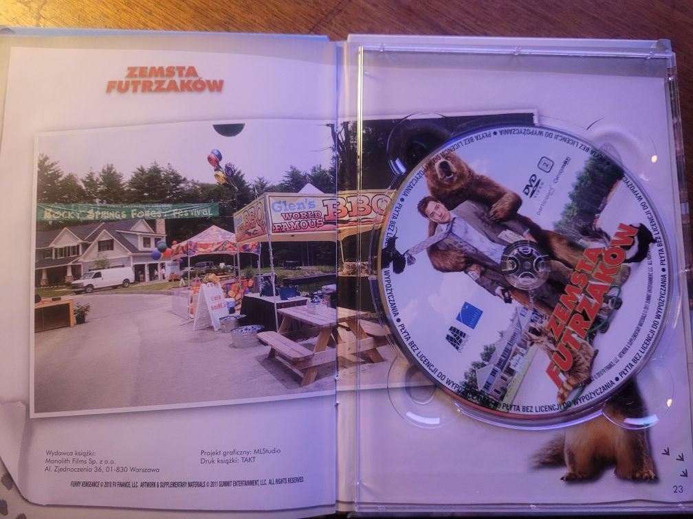 DVD Zemsta futrzaków 2011 Summit / Dubbing PL