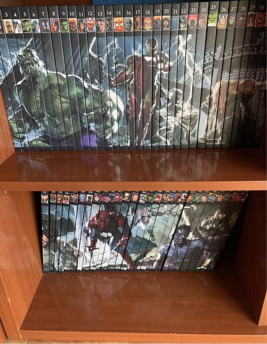 “A coleção oficial de Graphic Novels - Marvel”