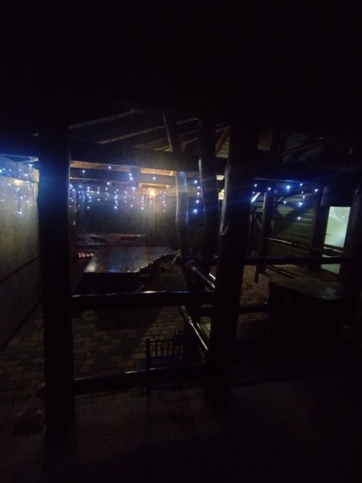 Баня и чан на дровах