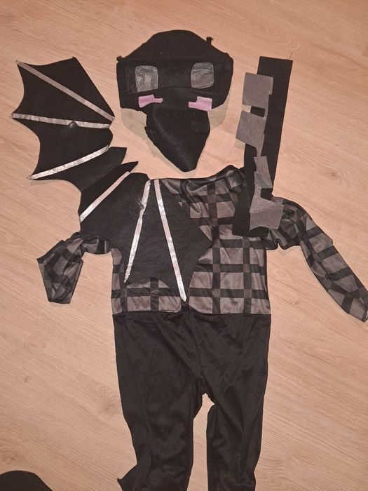 Strój karnawałowy smok enderdragon minecraft