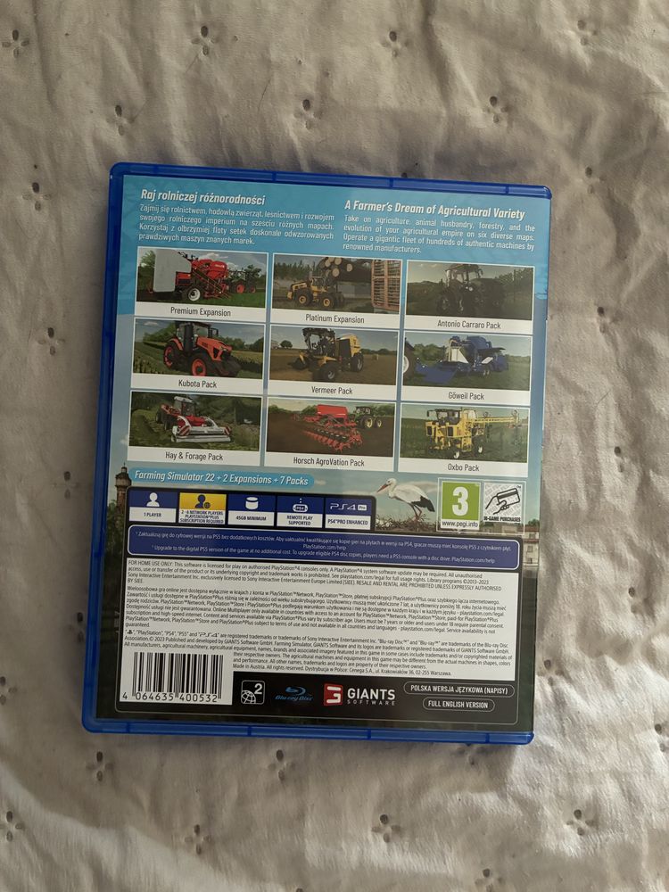 Gra Farming Simulator 22 premium edition Ps4