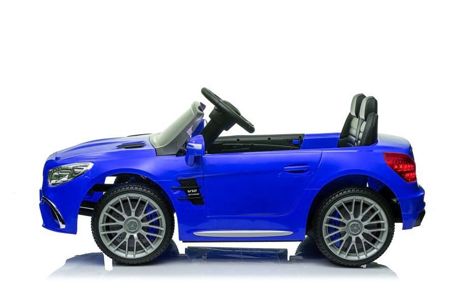 Auto Na Akumulator Mercedes SL65 S Niebieski Lakierowany LCD LEAN CARS