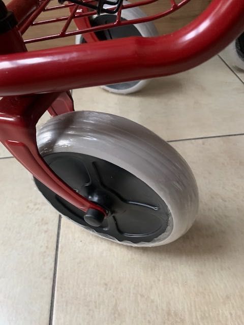 Chodzik balkonik składany czterokołowy podpórka RUSSKA Vital 120k NOWY