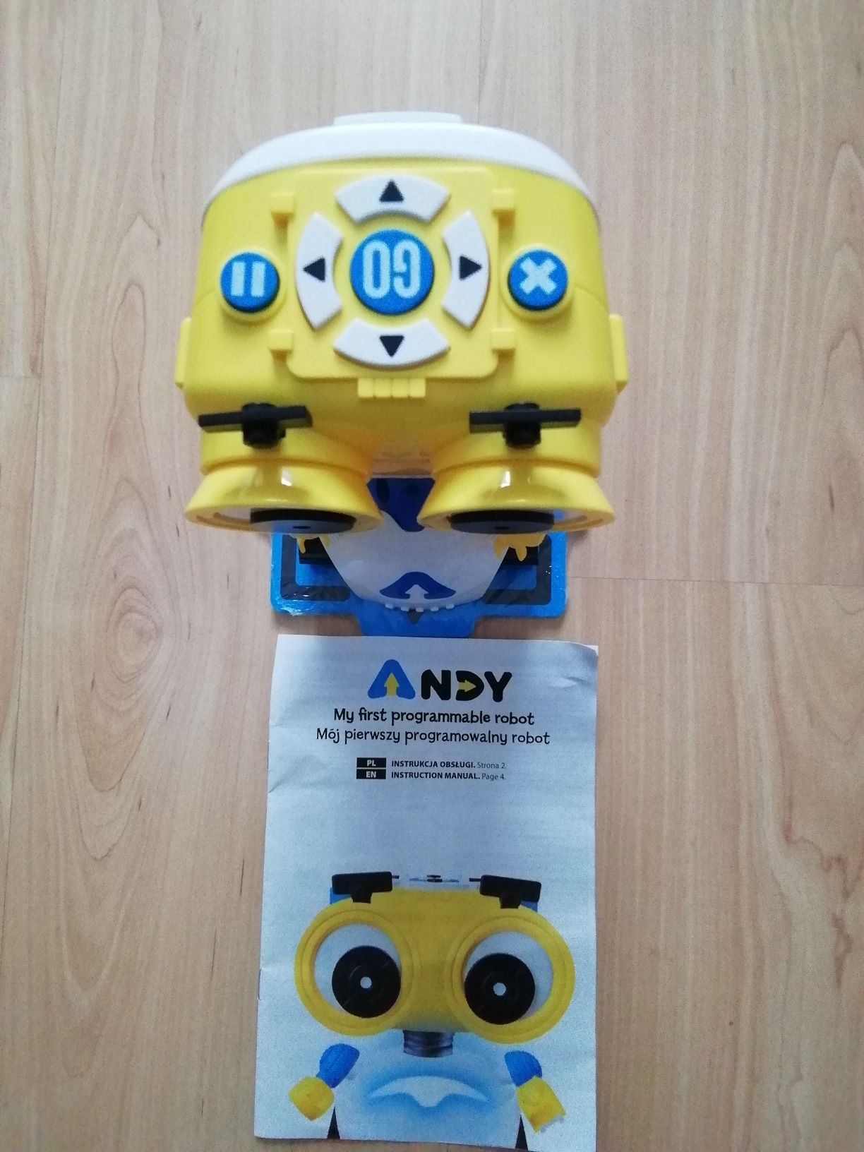 Dla dzieci Interaktywny robot Andy-do programowania. Stan BDB