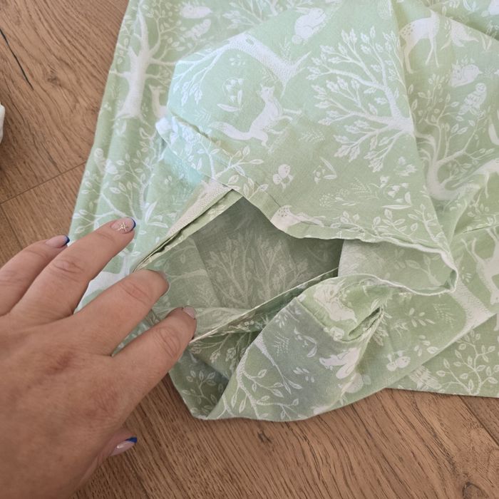 Pościel Ikea Trolldom 110x125 prześcieradło z gumką Ikea len 60x120 ba