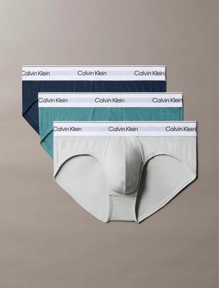Чоловічі труси бріфи Calvin Klein мультипак 3шт