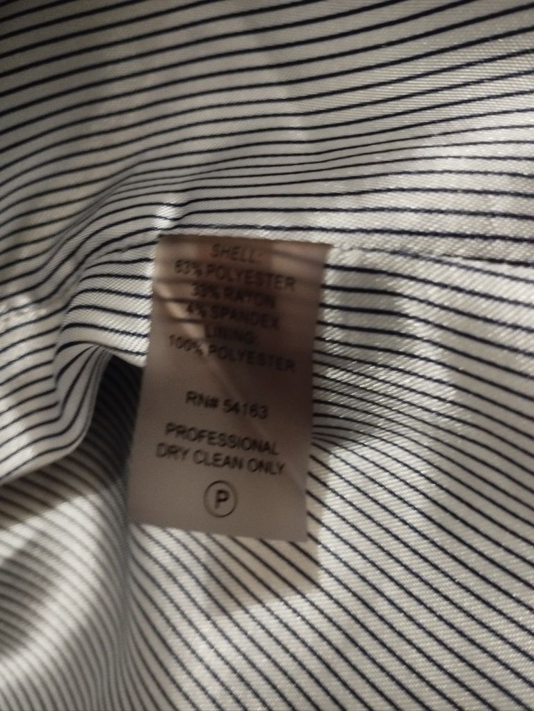 Granatowy żakiet/marynarka Calvin Klein rozmiar XS