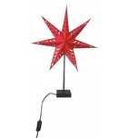 Lampa Stojąca Gwiazda Ażurowa Świetlna 45 Cm Lampion Lampka Ozdoba Pre