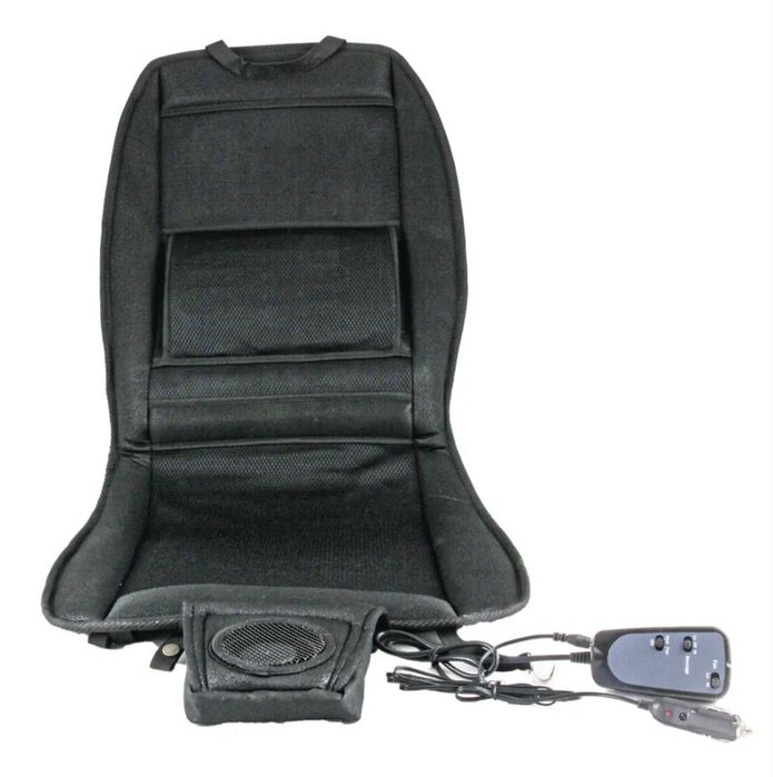 Накидка на сидение с массажем подогревом и вентилятором