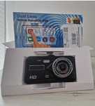Wideorejestrator samochodowy DVR-03 4,0 cala + kamera cofania