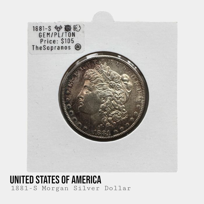 Срібні долари Morgan — різні роки, в наявності | колекційні монети США