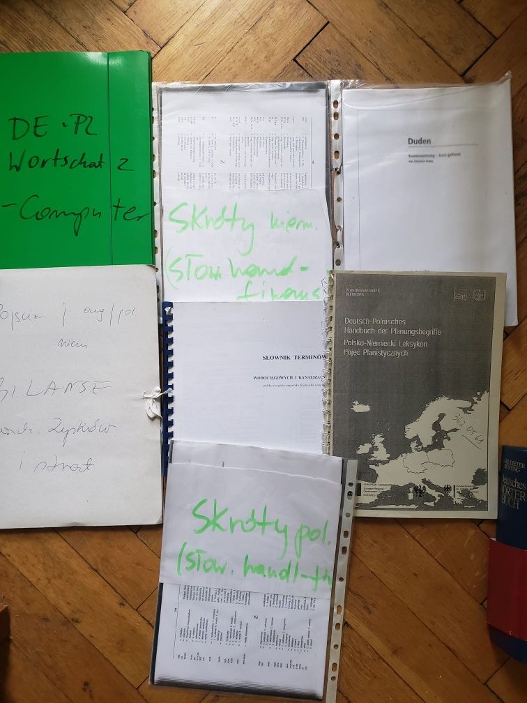 Biblioteka tłumacza - słowniki i inne pomoce, okazja