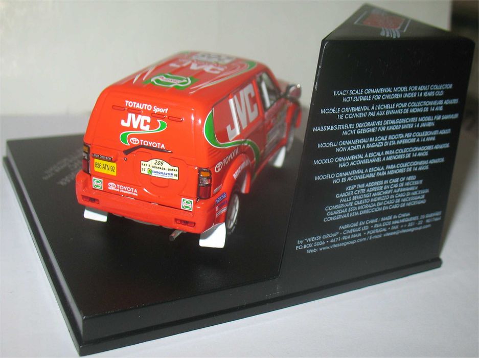 Skid - Toyota Land Cruiser - Dakar 1998 - Josep María Servià