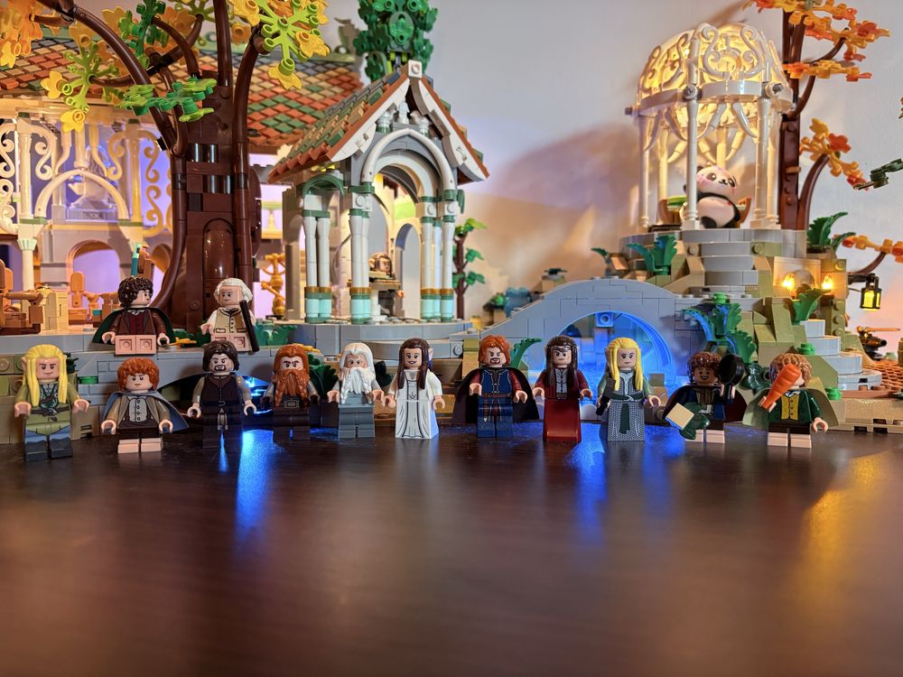 Lego 10316 rivendell zestaw 15 figurek