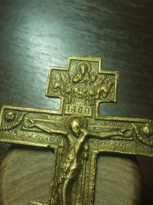 Хрест 19 ст. Бронза