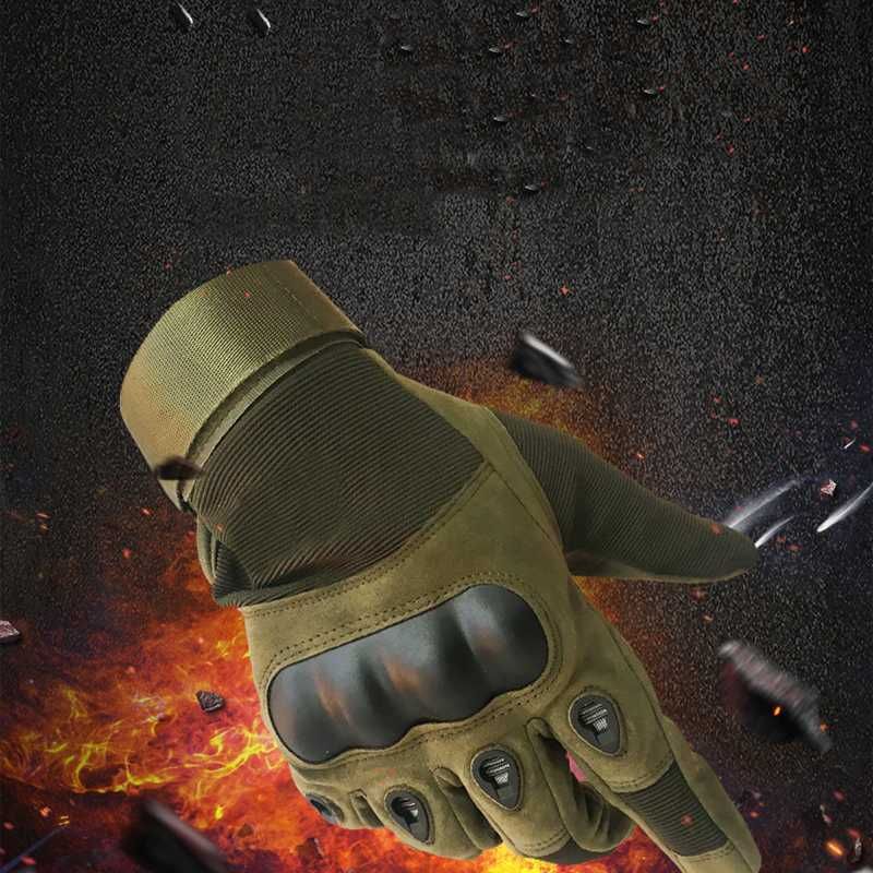 Rękawice Rękawiczki Taktyczne Wojskowe rowerowe Ochrona kostek  XL