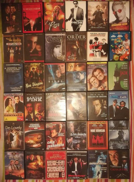 Lote 288 DVD's originais (Lote 16)