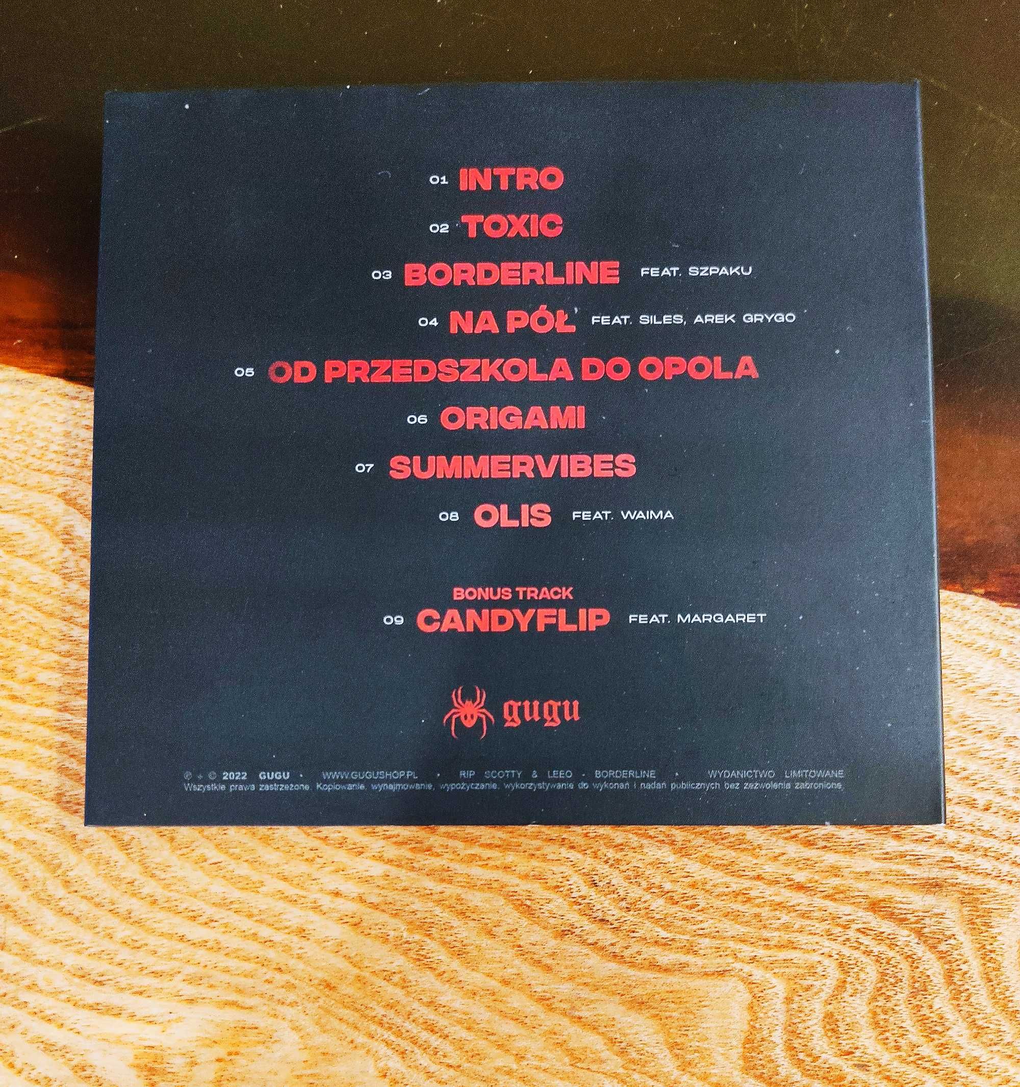 RIP SCOTTY & LEEO - Borderline CD nowa gugu szpaku margaret waima