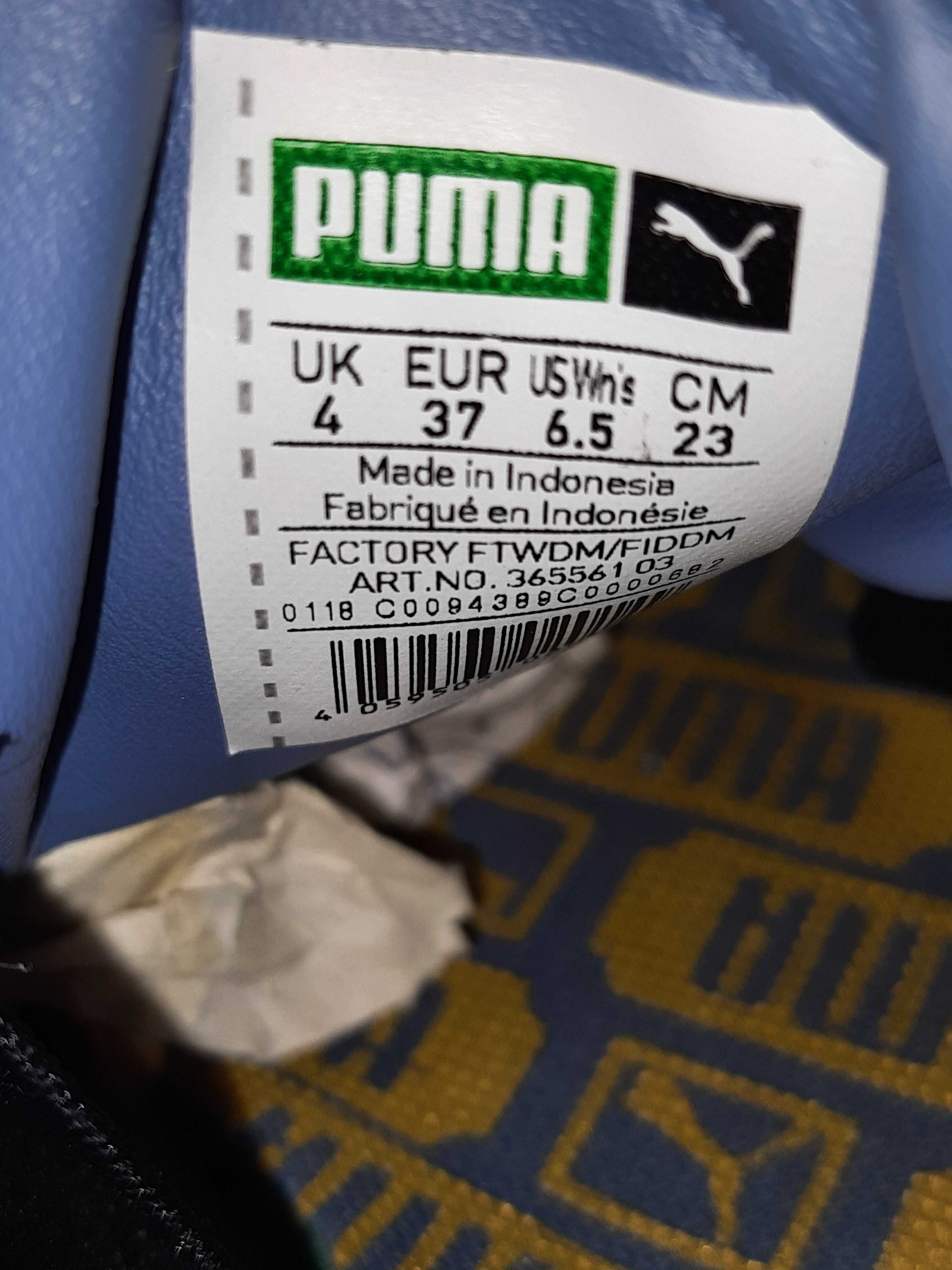 Классные кроссовки кеды сникерсы Puma Suede. Размер 37, 23см. нов