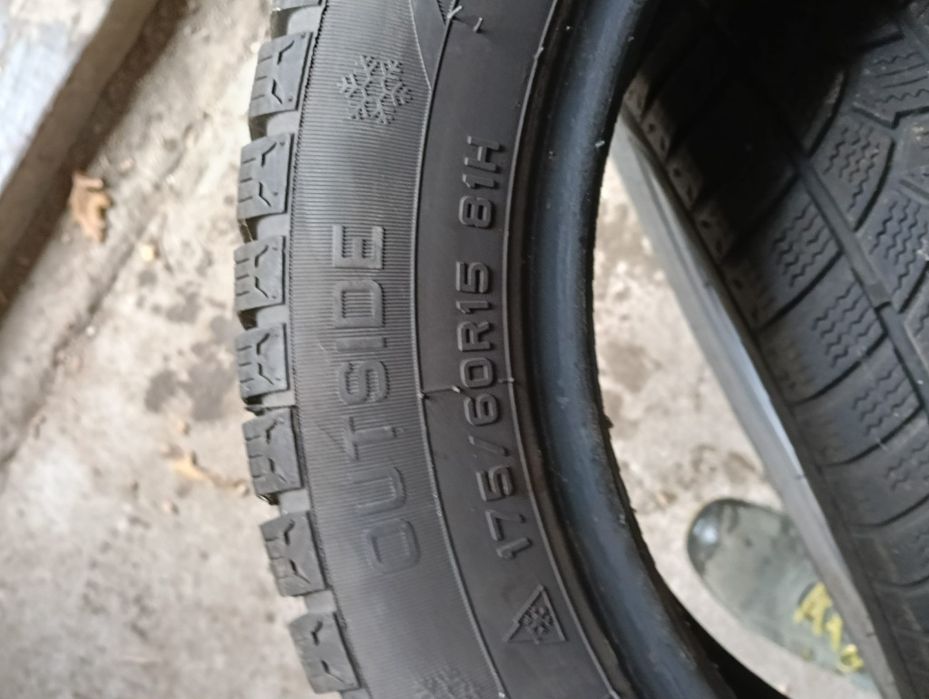 Sprzedam opony zimowe 175/60/15