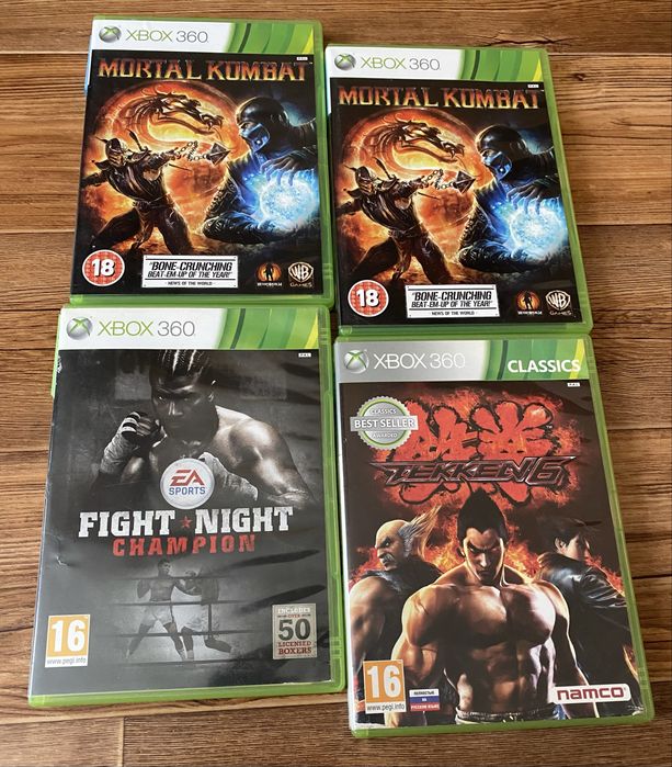 Xbox 360: Deadpool, X-Men, FIFA 19, Mortal Kombat, Doom, Driver, GTA5