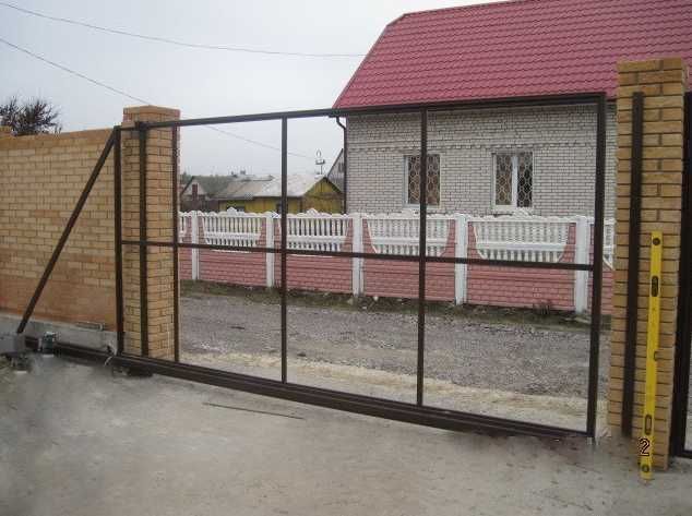 Откатные ворота, Каркас откатных ворот, Фурнитура для ворот, Гарантия