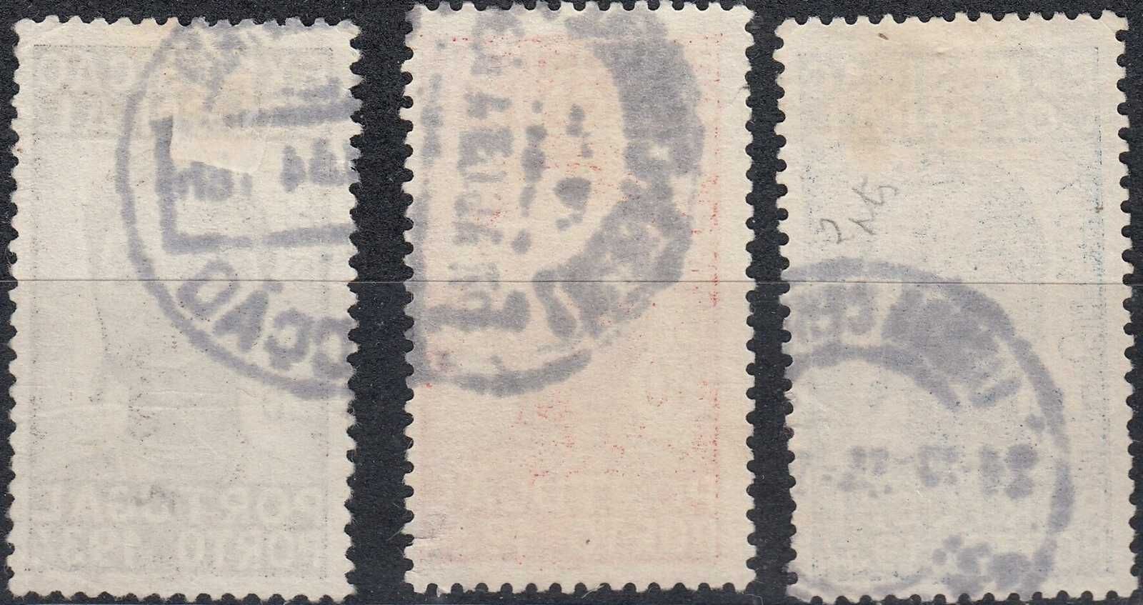 Selos Portugal 1934-Exposição Colonial Completo Af. 561/563 Seleção