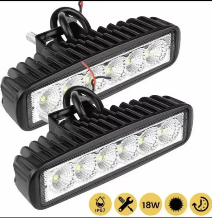 Samochodowe światło robocze 6 led 2 szt