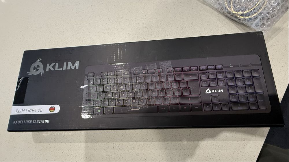 Teclado KLIM LIGHT V2 Novo Lacrado