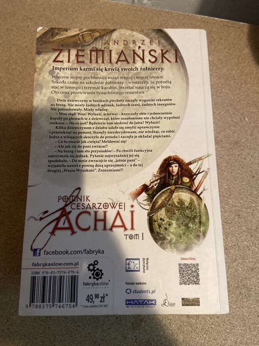 Książka Pomnik Cesarzowej Achai tom I