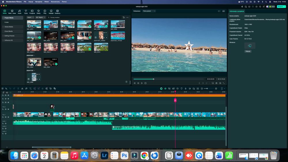 Montaż Wideo Waszego filmu z wakacji do 10 minut