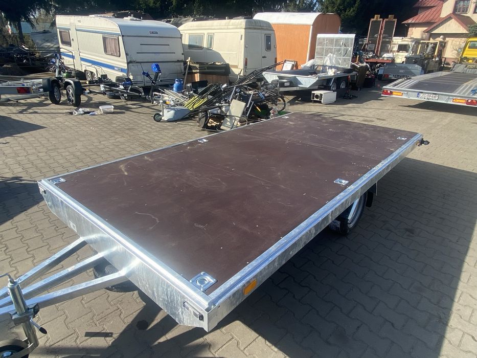 Przyczepa Platforma Fracht Monika 400x200 Dmc 750 kg Nowa Mocna