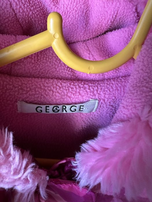 Kurtka różowa George r.92/98 Wielkopolska