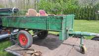 Przyczepa rolnicza do malego traktora 1 tona