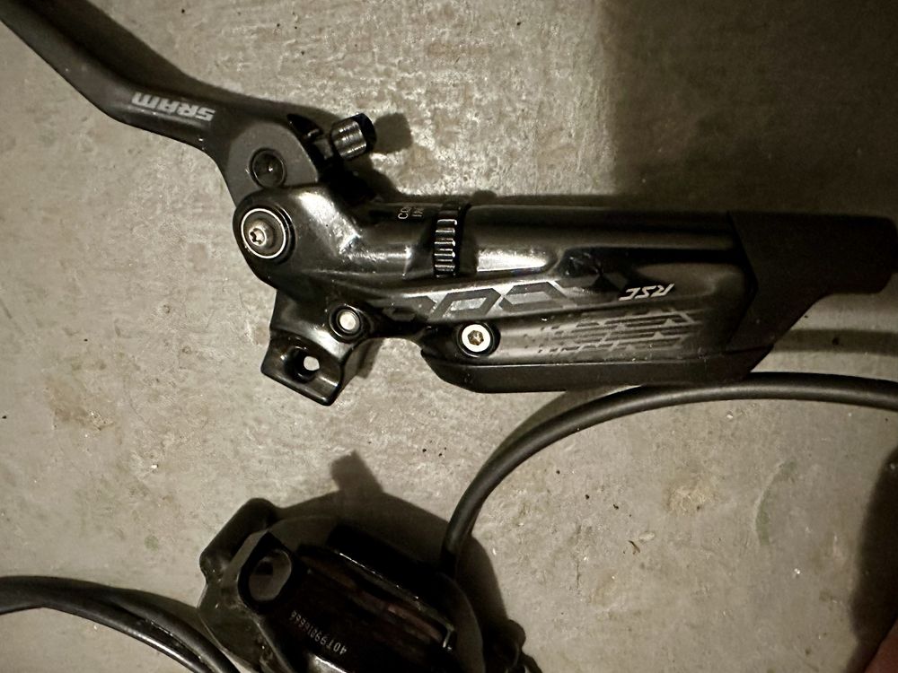 Sram Code RSC 4 tloczkowe komplet bdb stan