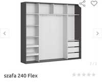 Szafa flex 240 Black Red White