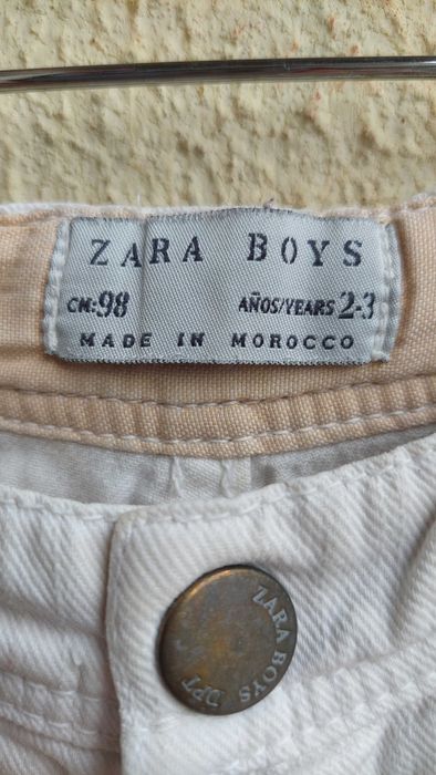 Calção menino bege ZARA 2/3 anos