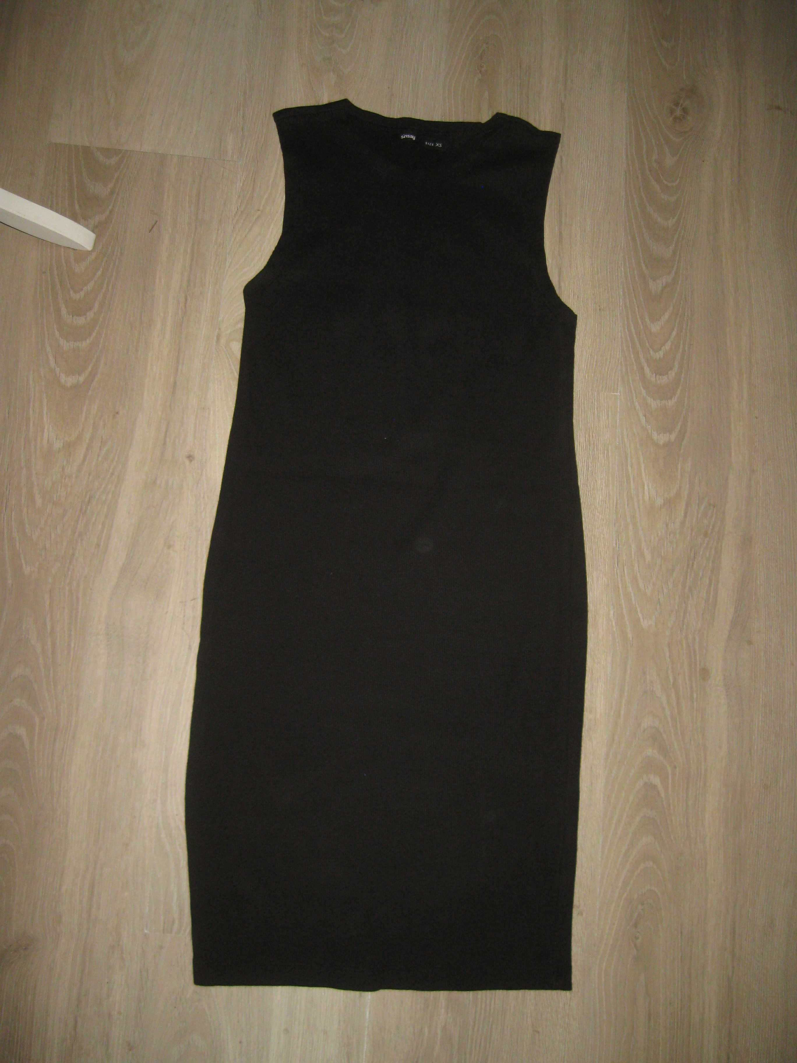 Sinsay sukienka 34 XS prążkowana