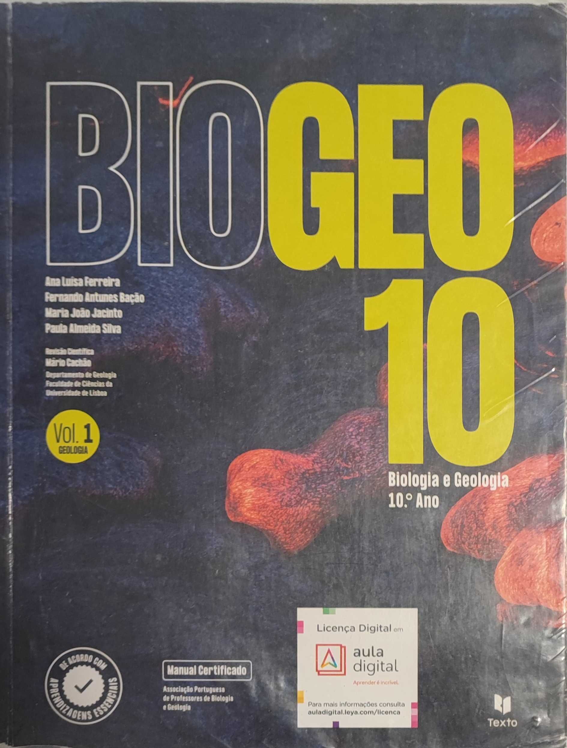 BioGeo 10 - Biologia e Geologia - 10º ano - TEXTO Vol. 1 e Vol. 2